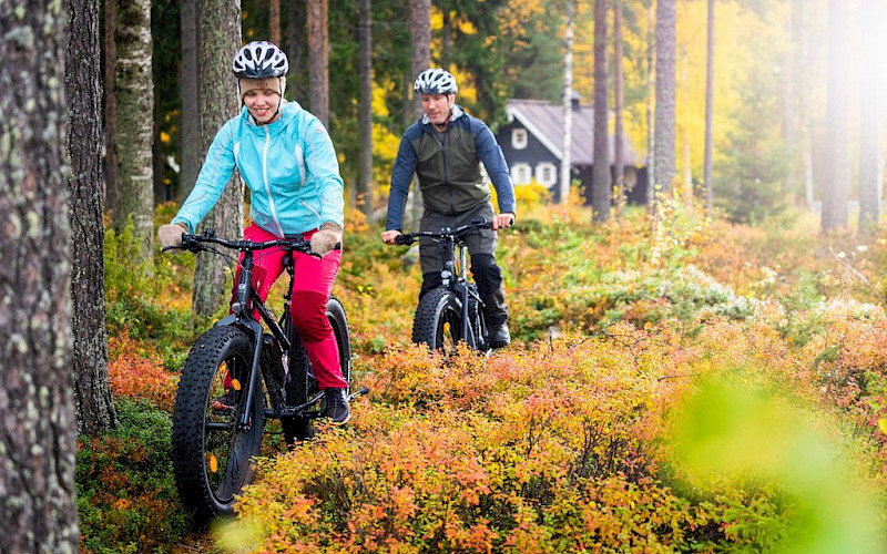 Bomba Safaris sähköfatbikella komeisiin vaaramaisemiin 1h