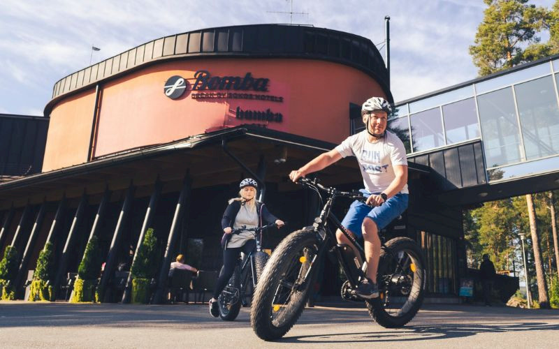 Bomba Safaris sähköfatbike Rock Machine e-90 Vyöry