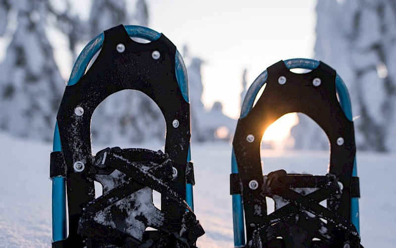 Bomba Safaris Tubbs Frontier snowshoes