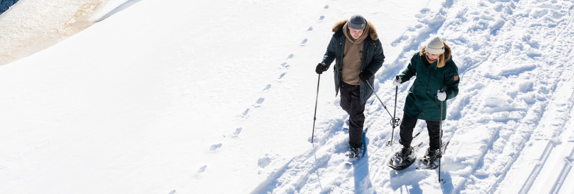 Bomba Safaris lumikenkäsafari seikkailijoille 2h